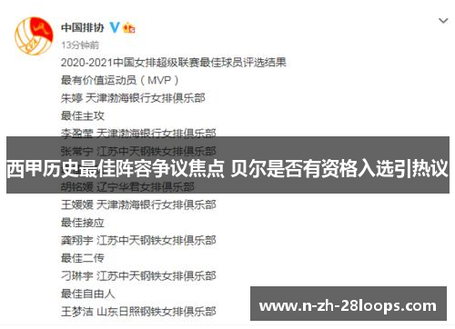 西甲历史最佳阵容争议焦点 贝尔是否有资格入选引热议